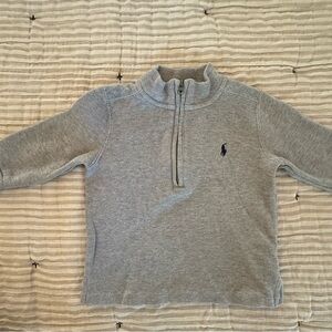 Ralph Lauren Light Gray Knit Pullover